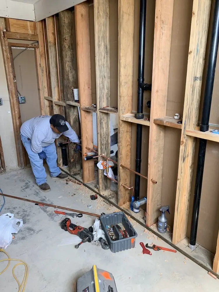 Commercial rough-in plumbing for Gas Line Repair in Watertown West End